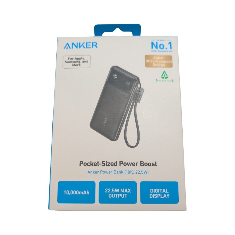 C7-U Anker 10,000 mAh 22.5W Digital Display Pocket-size Power Boost Power‎ Bank